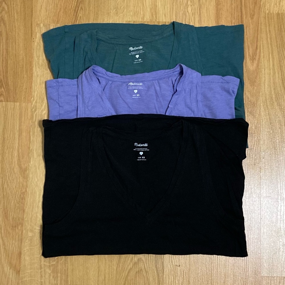 Madewell 3 tank tops